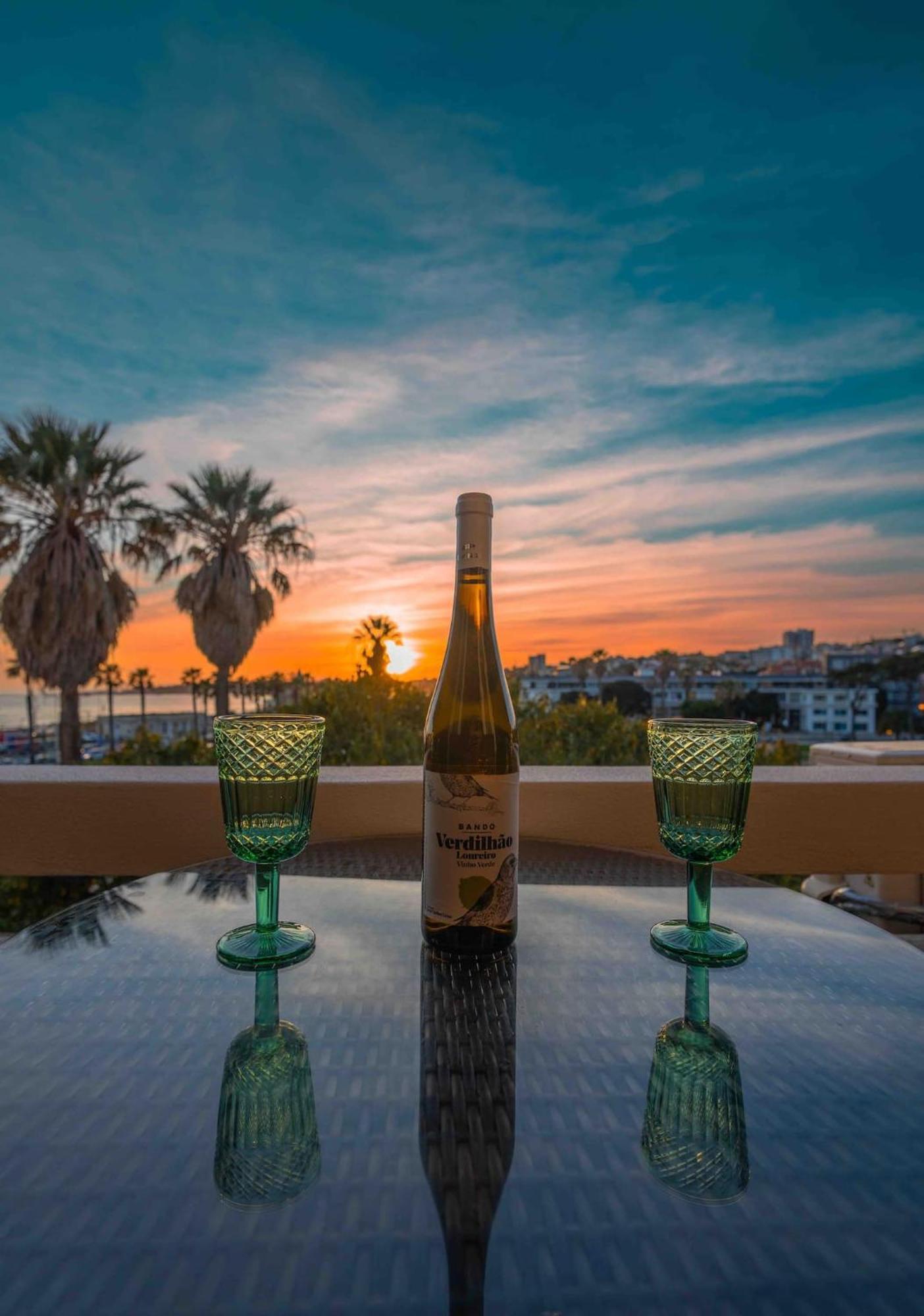 Sea View W Balcony 2 Mins Walk To Beach & Casino Estoril Exteriér fotografie