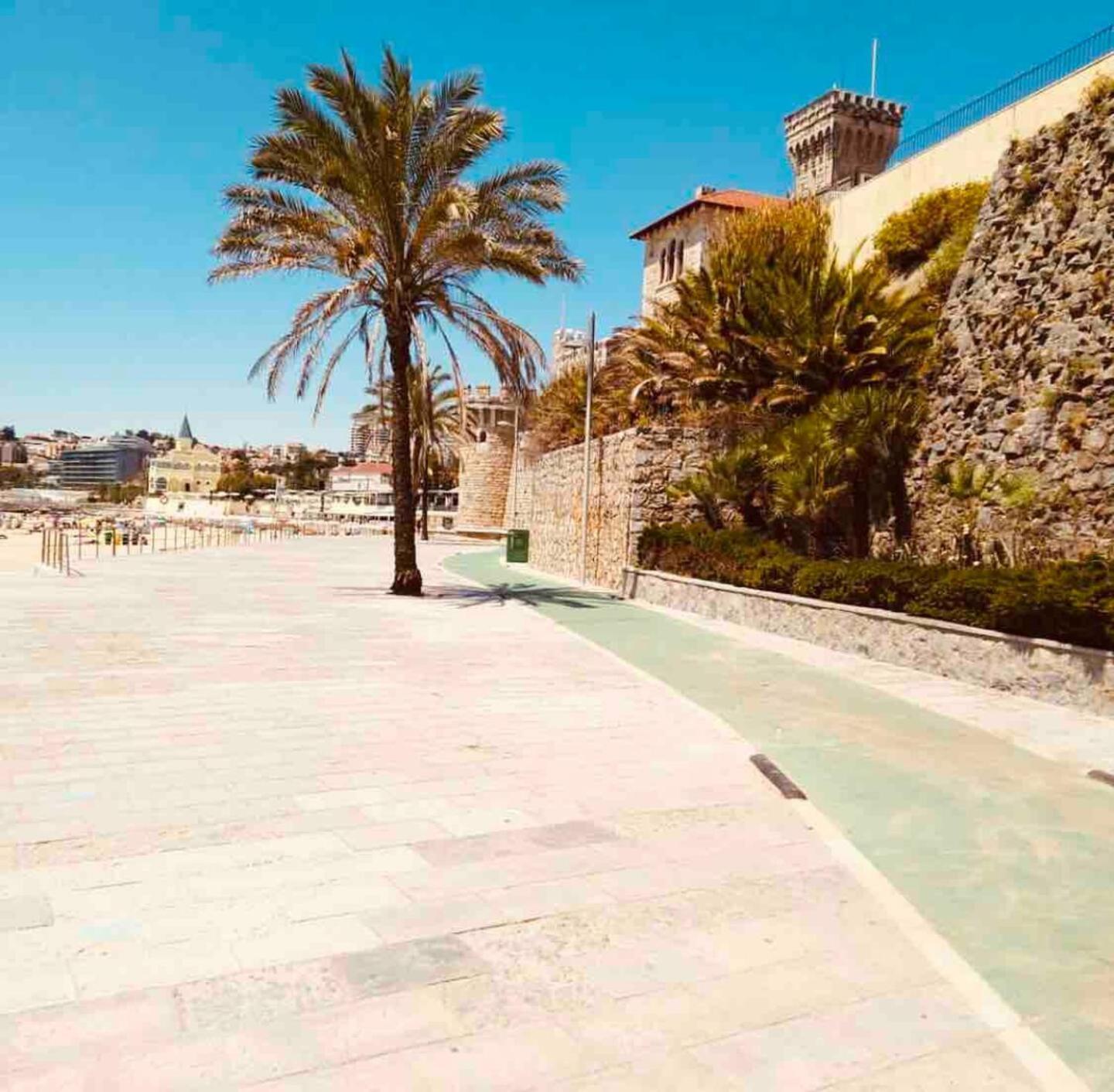 Sea View W Balcony 2 Mins Walk To Beach & Casino Estoril Exteriér fotografie